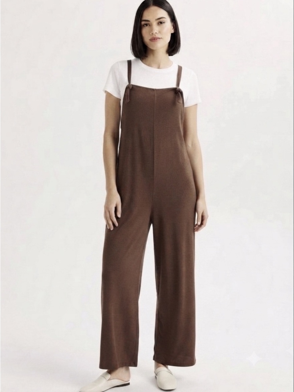 Live To Be Spoiled Knit Wide Leg Jumpsuit